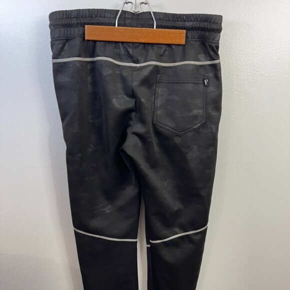 Encrypted Boys Black Camo Joggers Size S - Picture 2 of 8